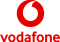 Logo Vodafone vertical color rojo